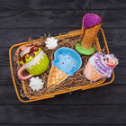 Блюдо 19,5х14х5 см «Мороженое», цвет МИКС - Фото 7