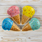 Блюдо 19,5х14х5 см «Мороженое», цвет МИКС - Фото 4