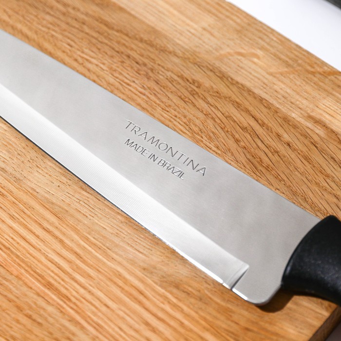 Нож кухонный TRAMONTINA Athus для мяса, лезвие 20 см, сталь AISI 420 - фото 1908343473