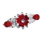 Заколка-автомат для волос "Самоцветы" 8 см василек микс - Фото 1