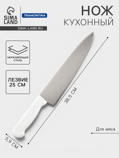 Нож Professional Master для мяса, длина лезвия 25 см