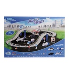 Автотрек «Аэропорт», 1 машина работает от батареек + сменный кузов, длина трассы 180 см - Фото 11