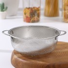 Дуршлаг «Марко», d=19 см, две ручки, нержавеющая сталь, хромированный - Фото 2