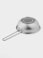 Дуршлаг Доляна «Марко», d=19 см, 37.5×19.5×7 см, длинная ручка, нержавеющая сталь, хромированный - Фото 4