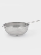 Дуршлаг Доляна «Марко», d=25 см, 43.5×25×9 см, длинная ручка, нержавеющая сталь, хромированный - Фото 1