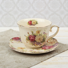 Чайная пара 220 мл «Психея», блюдце 15 см - Фото 1