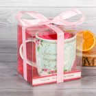 Набор "Любимая бабушка": кружка 300 мл, полотенце (35 х 35 см) - Фото 5