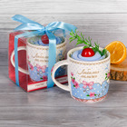 Набор "Любимая мамочка": кружка 300 мл, полотенце (35 х 35 см) - Фото 1