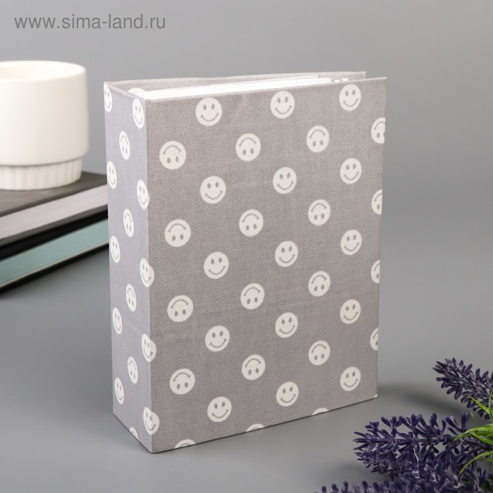 Фотоальбом на 100 фото 10х15 см "Смайлы" МИКС 16,5х12,5х5 см - Фото 1