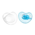 Соска - пустышка силиконовая классическая Крошка Я, от 0 мес., с колпачком, голубой - Фото 9