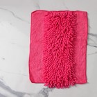 Насадка для швабры с зажимом-бабочкой Доляна, микрофибра букля 39×28 см, цвет МИКС - Фото 4