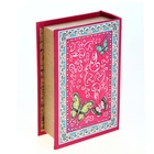 Шкатулка книга шёлк "Счастье подобно бабочке" 17х11х5 см - Фото 3