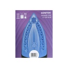 Утюг Centek CT-2351, 2200 Вт, керамическая подошва, 300 мл, синий - фото 51543142 Утюг Centek CT-2351, 2200 Вт, керамическая подошва, 300 мл, синий - фото 51543142