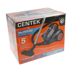 Пылесос Centek CT-2529, 2000/350 Вт, красно-черный - Фото 11