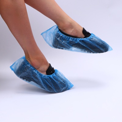 Бахилы медицинские синие 400*150мм ПНД 34 мкр 3,8 гр 25 пар/уп