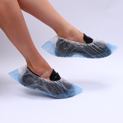 Бахилы медицинские с двойной подошвой 400×150 мм 18/36 мкр., 3.1 г/пара 25 пар/уп