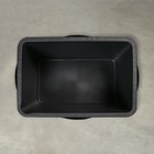 Таз строительный, 40-45 л, прямоугольный, пластик - Фото 5