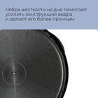 Таз строительный, 60-65 л, круглый, пластик - Фото 4