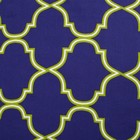 Скатерть "Доляна" Марокко Синий 145х200 см, 100% хлопок, рогожка, 162 г/м2 - Фото 4