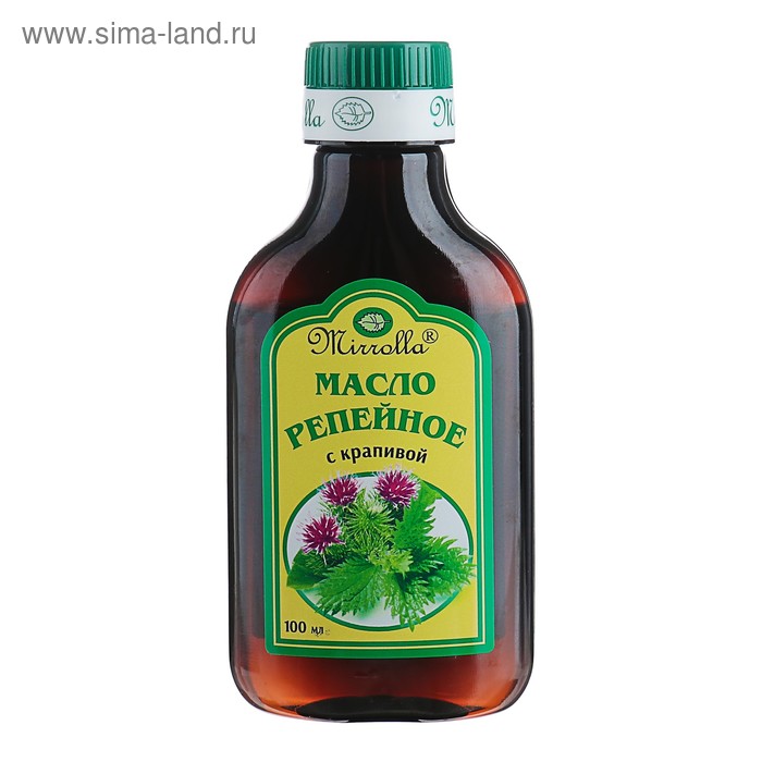 Репейное масло Mirrolla с крапивой, 100 мл - Фото 1