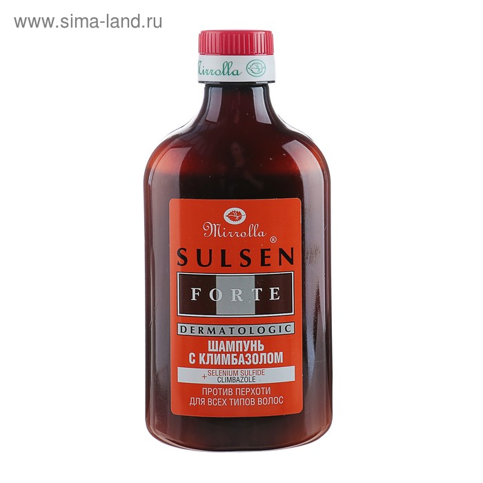 Шампунь Mirrolla «Сульсен Форте» 2% с климбазолом, 250 мл - Фото 1