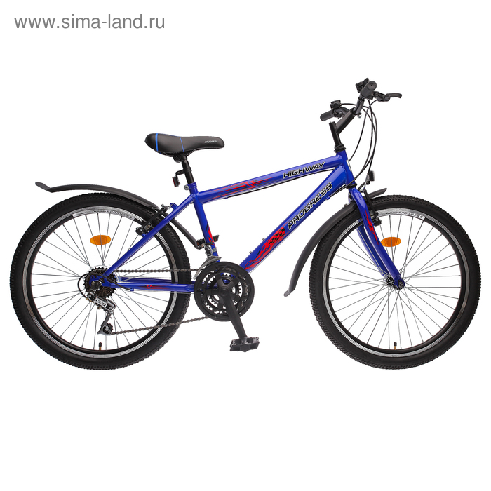Велосипед 24" Progress модель Highway RUS, 2017, цвет синий, размер 15" - Фото 1