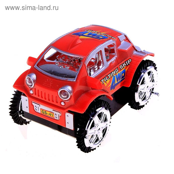 Машина-перевертыш "Танцор", на батарейках, в коробке - Фото 1