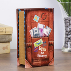 Шкатулка книга - сейф «Денег много не бывает», дерево и искусственная кожа, с замком, 17×11×5 см - Фото 5