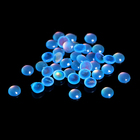 Бусины для декора, 4 мм, цвет голубой - Фото 1