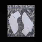 Корректоры-разделители для пальцев ног, с накладкой на косточку большого пальца, 1 разделитель, силиконовые, 7,5 × 6 см, пара, цвет белый - Фото 7