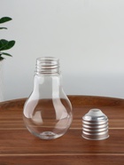 Бутылочка для хранения «Лампочка», 80 мл, цвет серебряный, прозрачный - Фото 3