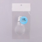 Бутылочка для хранения «Лампочка», 80 мл, цвет серебряный/прозрачный - Фото 7