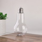 Бутылочка для хранения «Лампочка», 200 мл, цвет прозрачный - Фото 5