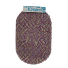 Коврик овальный «Букли многоцветы», 50×80 см, цвет фиоелтовый - Фото 3