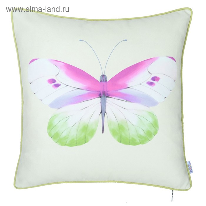 Чехол для подушки Butterfly, размер 43х43 см - Фото 1