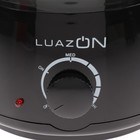 Воскоплав Luazon LVPL-07, баночный, 100 Вт, 400 г, регулировка температуры, 220 В, черный - фото 8353909