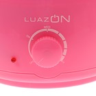 Воскоплав Luazon LVPL-01, баночный, 100 Вт, 400 г, регулировка температуры, розовый - Фото 2