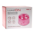 Воскоплав Luazon LVPL-01, баночный, 100 Вт, 400 г, регулировка температуры, розовый - Фото 4
