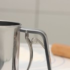 Кружка - сито для просеивания муки Доляна, 2 уровня, нержавеющая сталь, серебристая - Фото 6