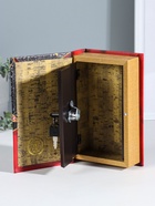 Шкатулка книга - сейф «Лучший из лучших», дерево, искусственная кожа, 21×13×5 см - Фото 3