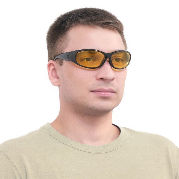 Очки солнцезащитные водительские "Мастер К", 4 х 14 см - Фото 1