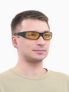 Очки для водителя «Мастер К. Прямоугольные», линза 14×4 см, чёрные - Фото 8