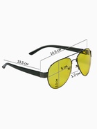 Очки для водителя «Мастер К. Авиаторы», чёрный - Фото 3