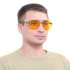Очки для водителя мужские «Мастер К. Авиаторы», чёрный - Фото 2