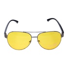 Очки для водителя мужские «Мастер К. Авиаторы», чёрный - Фото 4