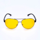 Очки для водителя мужские «Мастер К. Авиаторы», чёрный - Фото 3