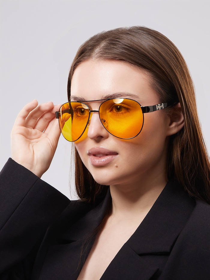 Очки для водителя «Мастер К. Авиаторы», чёрный - Фото 1