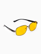 Очки для водителя, жёлтая линза, чёрный - Фото 3
