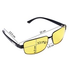 Очки для водителя, жёлтая линза, чёрный - Фото 5