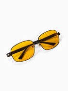 Очки для водителя, жёлтая линза, чёрный - Фото 5